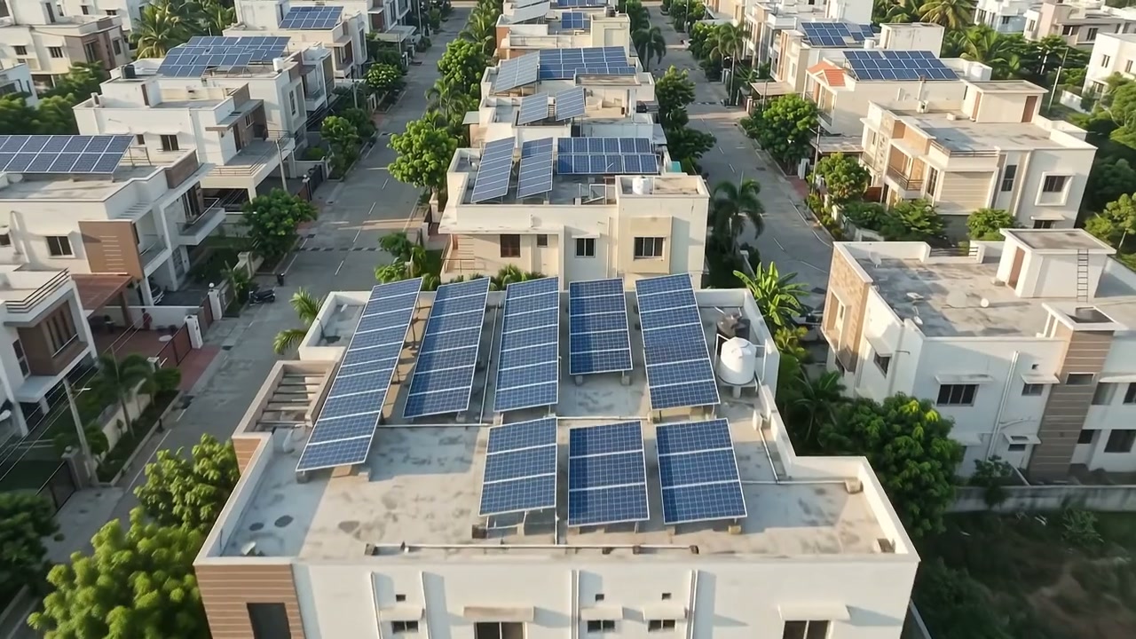 Residential and corporate rooftop solar installations